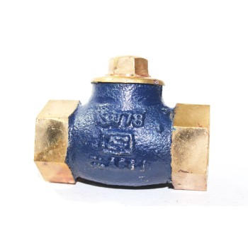 GM NRV Check Valve/Non Return Valve Horizontal Lift Screwed Forged ISI Marked